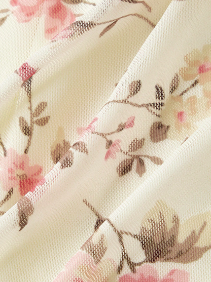 Pontee Floral Midi Dress