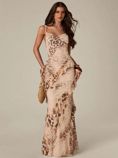 Félicia Ruffle Maxi Dress