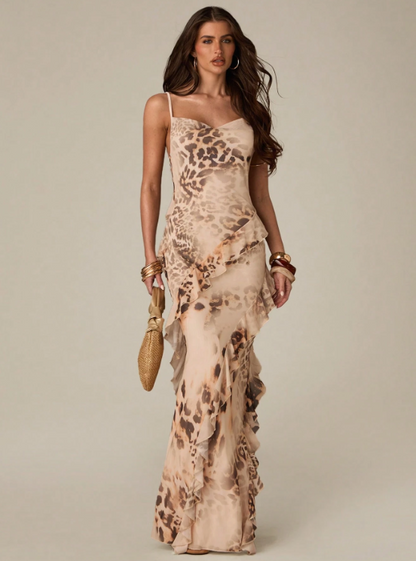 Félicia Ruffle Maxi Dress