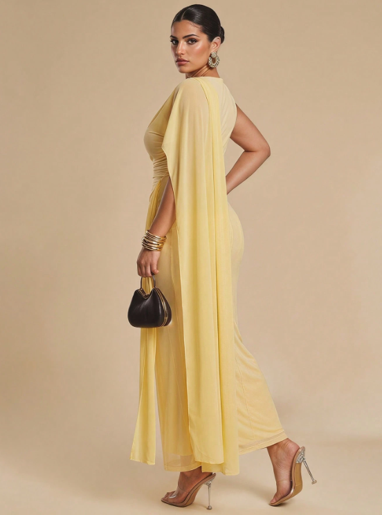 Chloé Shawl Maxi Dress