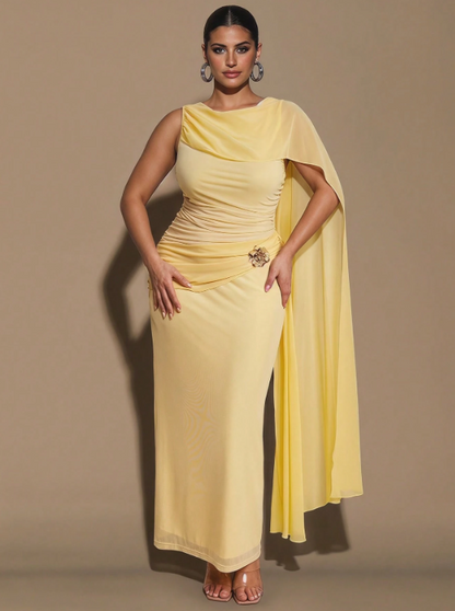 Chloé Shawl Maxi Dress
