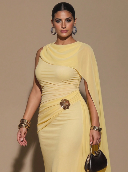 Chloé Shawl Maxi Dress