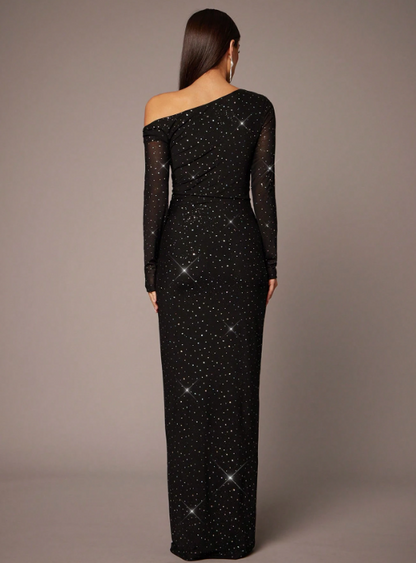 Pontee Sequin Maxi Dress