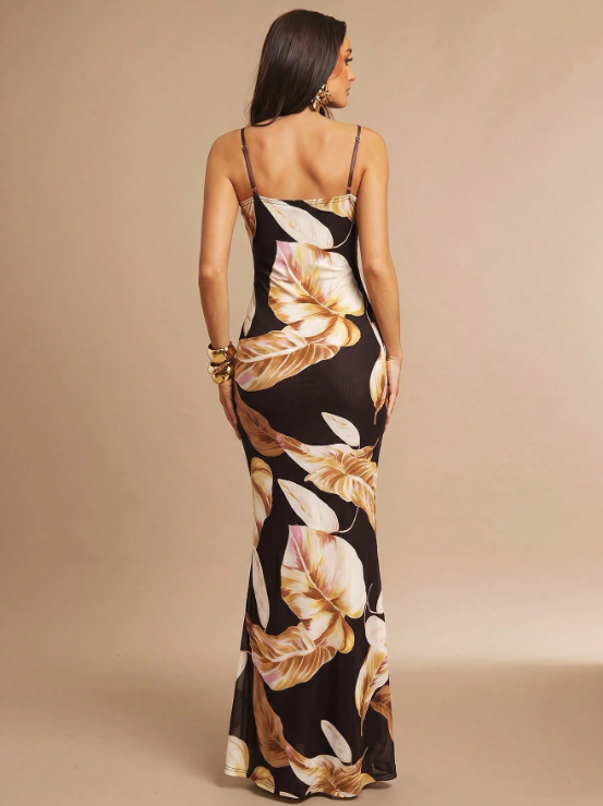 Babara Floral Maxi Dress