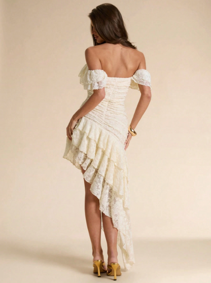 Justine Floral Off-Shoulder Dress