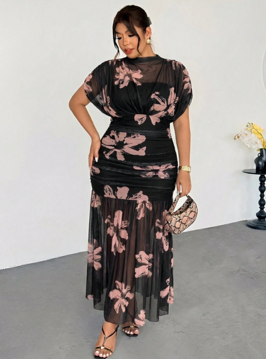 Rhianna Floral Maxi Dress