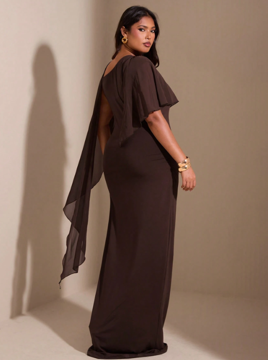 Marianne Shawl Maxi Dress