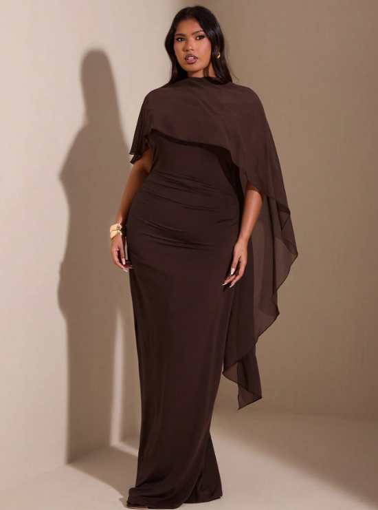 Marianne Shawl Maxi Dress