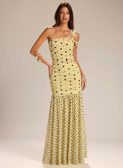 Rachel Polka Dot Maxi Dress