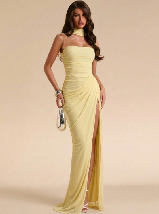 Scarlette High Slit Maxi Dress