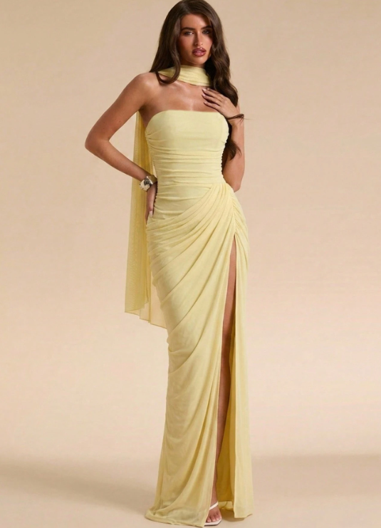Scarlette High Slit Maxi Dress