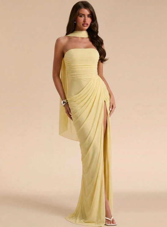 Scarlette High Slit Maxi Dress