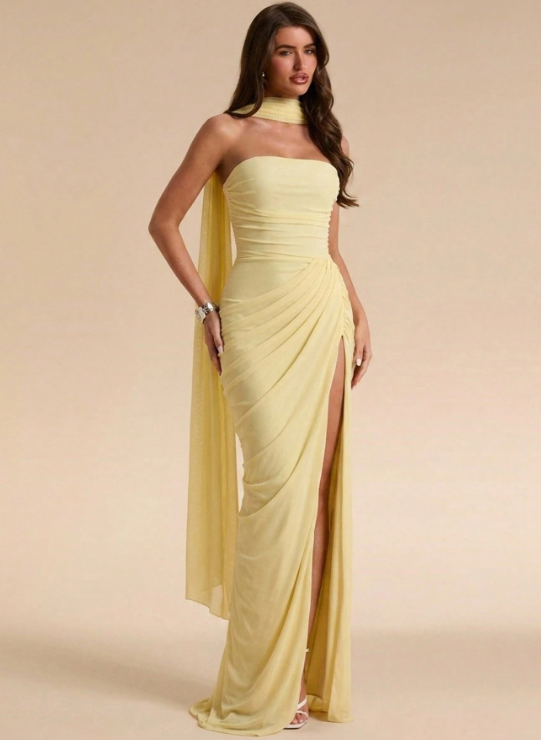 Scarlette High Slit Maxi Dress