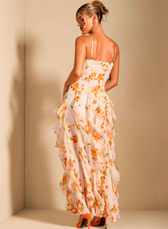 Elodie Ditsy Floral Maxi Dress