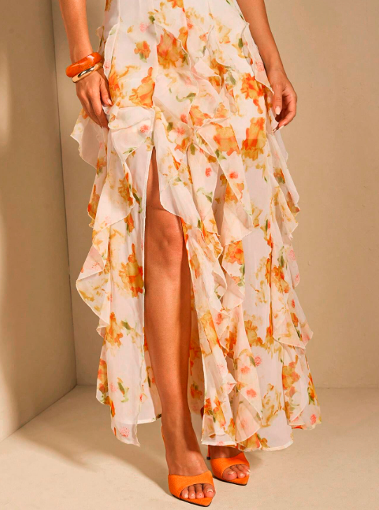 Elodie Ditsy Floral Maxi Dress