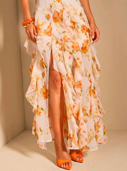 Elodie Ditsy Floral Maxi Dress