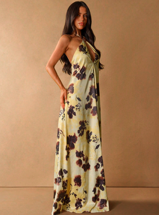 Violetta Floral Maxi Dress