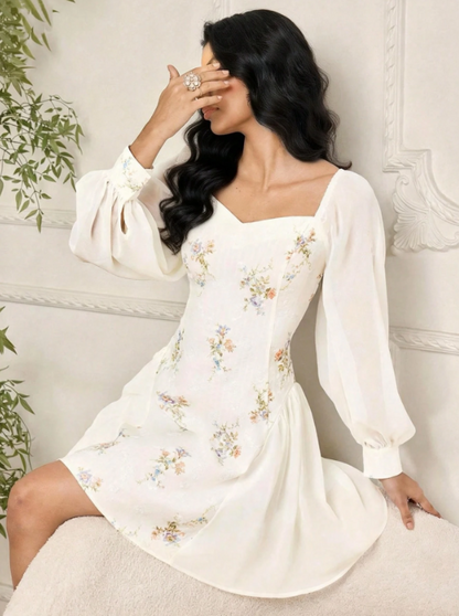 Sandria Floral Mini Dress