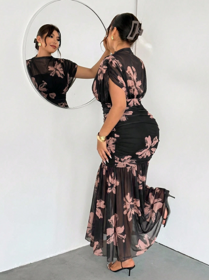 Rhianna Floral Maxi Dress