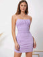 Ruched Bust Bodycon Dress