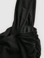 Solid Ruched Bodycon Dress