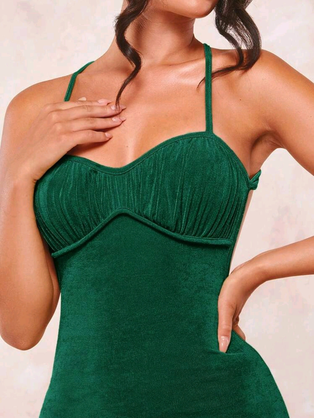Iris Cami Dress - Green