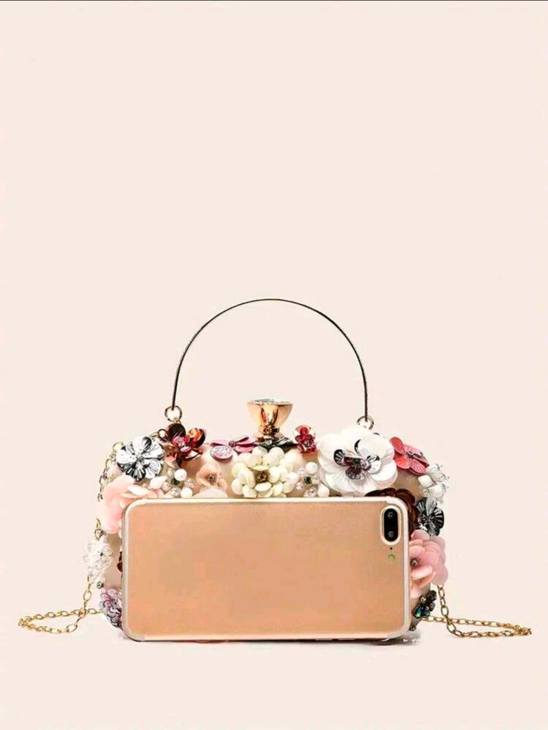 Bennet Flower Clutch