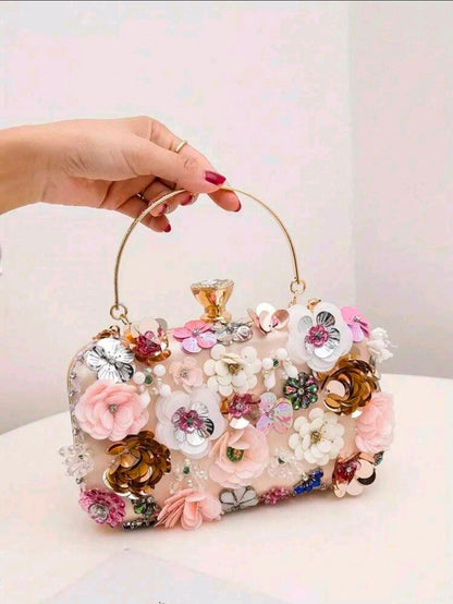 Bennet Flower Clutch