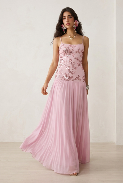 Eloise Sequin Maxi Dress