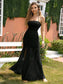 Mia Split Thigh Dress - Black