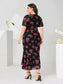 Jessie Midi Dress - Floral