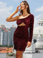 Opal One Shoulder Cut Out Mini Dress