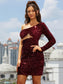 Opal One Shoulder Cut Out Mini Dress