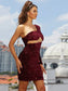 Opal One Shoulder Cut Out Mini Dress