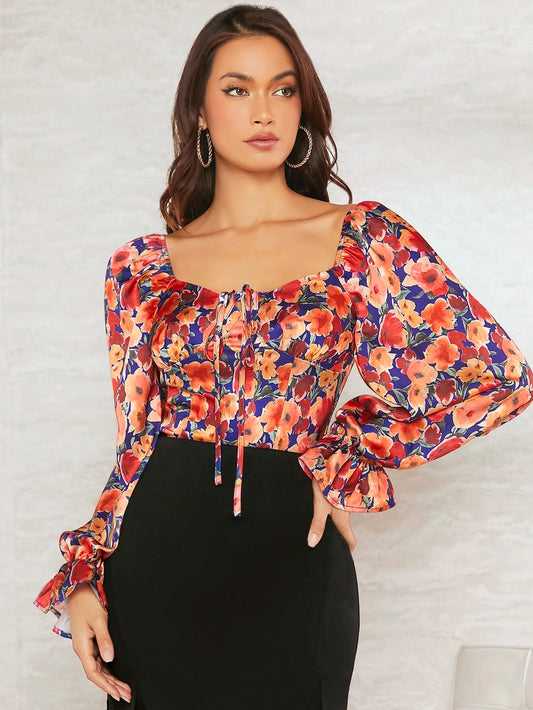 TANIA FLORAL BLOUSE