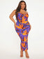 L'oiseau Du Paradis Maxi Dress - Floral